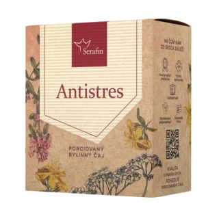 Antistres – porciovaný čaj 37,5 g, Serafin