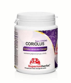 Coriolus versicolor – extrakt z trúdnikovca, 90 ks, Superionherbs