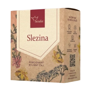 Slezina - porciovaný čaj 37,5 g, Serafin