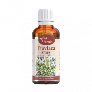 Tráviaca zmes – zmes z pupeňov 50ml, Serafin