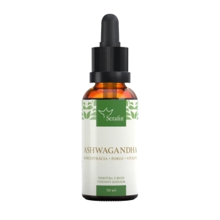 Ashwagandha - tinktúra, 30ml, Serafin
