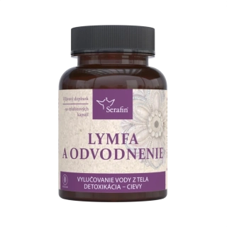 Lymfa a odvodnenie - prírodné kapsuly, 90 ks, Serafin